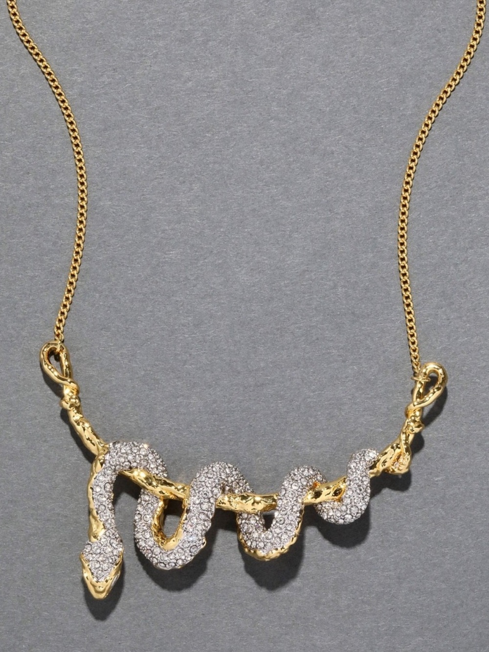 Alexis Bittar Twisted Snake Necklace